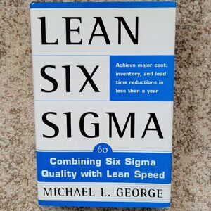 Lean Six Sigma Book - Michael George non-fiction Business Book